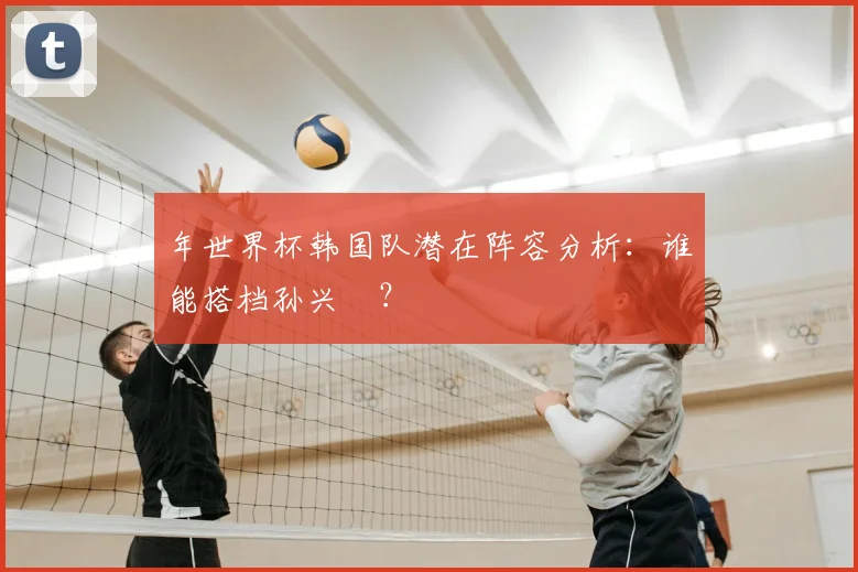 年世界杯韩国队潜在阵容分析：谁能搭档孙兴慜？
