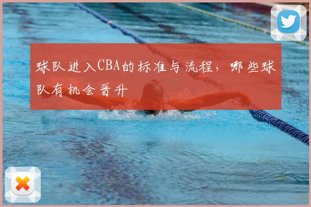 球队进入CBA的标准与流程,哪些球队有机会晋升